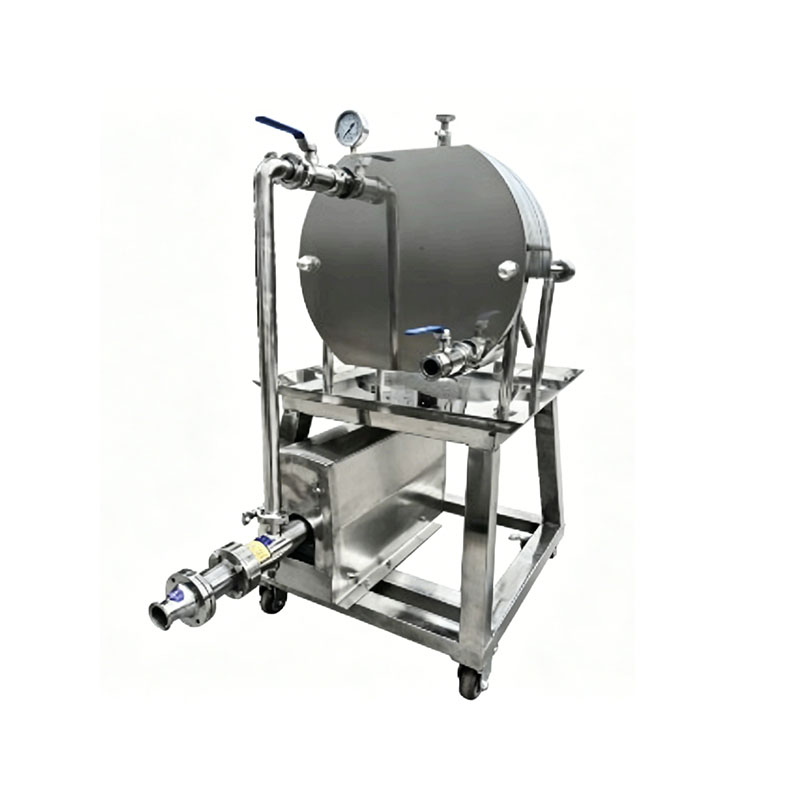 Stainless Steel Screw Pump With Plate And Frame Filter