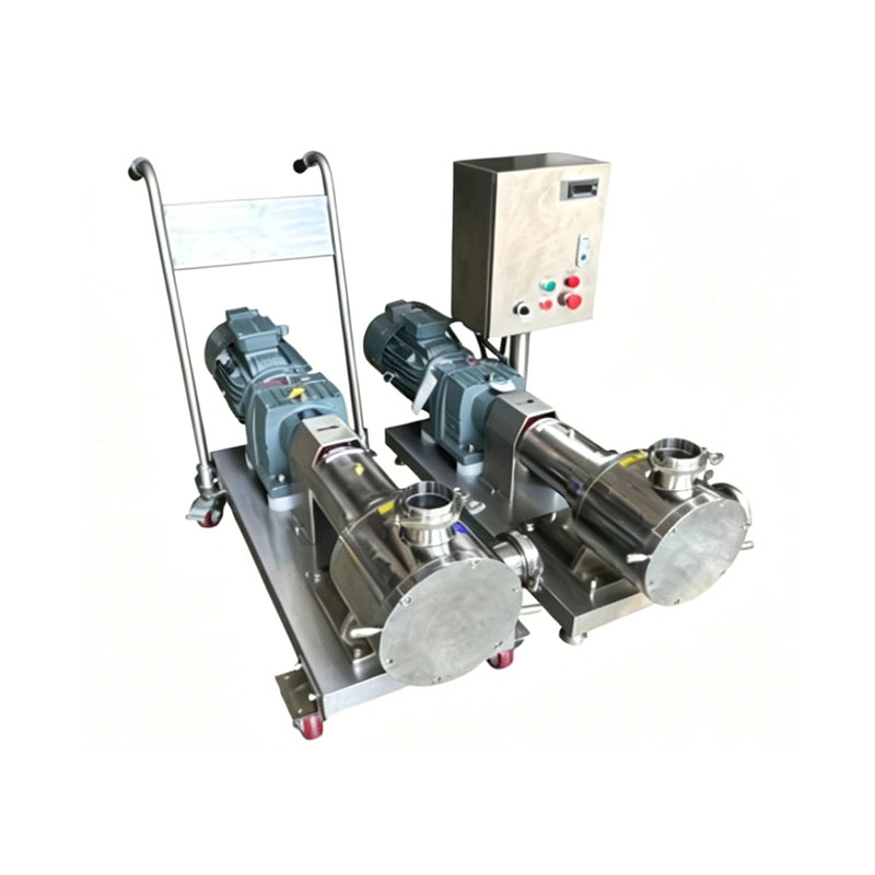 JTS Series High-Viscosity Pulse-Free Stainless Steel Sine Pump Selectable Interface Types